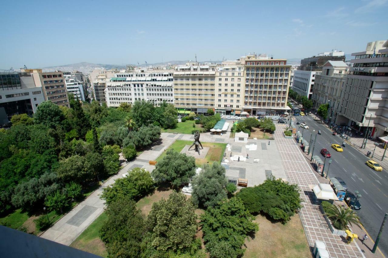 Апартаменты Athens Center Panoramic Flats Экстерьер фото